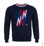 Peak Mountain Sweater met ronde hals Contamine Marine Katoen XXL