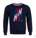 Peak Mountain Sweater met ronde hals Contamine Marine Katoen XXL