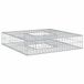 vidaXL Gabion verhoogd bed 100 x 100 x 20 cm gegalvaniseerd staal