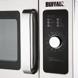 Buffalo FB861 Professionele Magnetron 25L 1000W RVS Handmatige Bediening Grijs