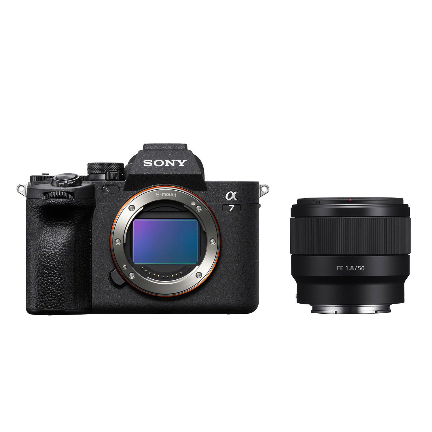 Sony Alpha A7 IV systeemcamera + 50mm f/1.8