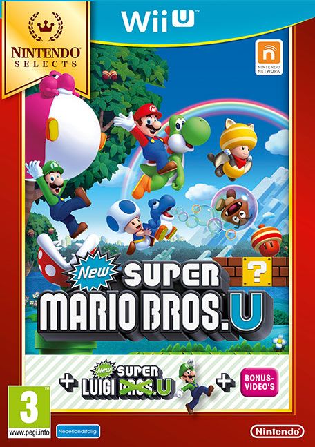 New Super Mario Bros. U + New Super Luigi U - Nintendo Wii U - Standard Edition