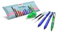 Pentel set school/kantoor/Smart Working (2 x Energel X BL107 blauw, 2 x LR7 blauw, 1 x vulpotlood 0,7 mm, 1 x wit lint mini)