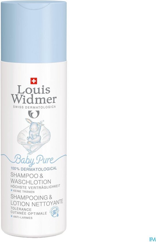 Louis Widmer Baby Pure Shampoo &amp; Wash Lotion Shampoo 200 ml