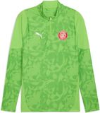 Puma Girona FC 25/26 T-shirt d'entraînement Manches longues Vert M