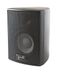 Dynavox AS-301 Satellietluidsprekers, paar, voor thuisbioscoop of kantoor, compacte surround-box, wandmontage, zwart