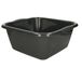 PlasticForte Afwasbak teil - 15 liter - antraciet - kunststof - 41 x 39 x 16,5 cm
