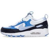 Nike Femme Chaussure Basse Wmns Air Max 90 Futura Summit Blanc/cobalt Bliss/lt Photo Bleu
