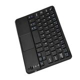 Liukouu Draadloos toetsenbord, ultradun draadloos mini-toetsenbord met touchpad en bedrade muis Mini draadloos toetsenbord voor Windows-pc, voor Android, tablet 0738588550661