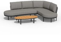 Tierra Outdoor Fumanu Hoek Loungeset - Charcoal