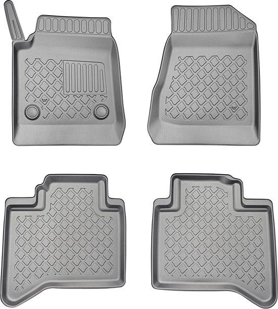 Winparts GO!MAXUS Guardliner Tapis de sol pour Maxus T90 EV (electric) pick-up 2022 - noir