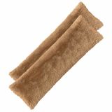 vidaXL - Kussensloop - 2 stuks - HEERLEN - Taupe - 40 x 145 cm - PV Fleece