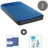 Intex Luchtbed - 1-Persoons - 99 x 191 x 22 cm - Blauw