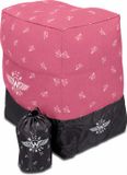 Wick Wings Wick Air Vliegtuigbedje - Opblaasbaar - Reiskussen - Voetensteun - Antislip - Zacht Roze