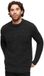 Superdry Jacob kabeltrui Heren XXL Charcoal Black Twist