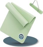 Shenzhen Haorui Industrial Technology Co., Ltd. Tapis de yoga 180 x 60 cm - Tapis de fitness antidérapant avec sangle de transport pour yoga et gym