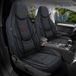 Bremer Sitzbezüge GmbH Premium Camper stoelhoezen voor Challenger C194 Alkoven H4 in Zwart/Antraciet (2 losse stoelen)