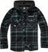 Brandit Iron Maiden - Check Sweathood Eddy Chemise à manches longues - 4XL - Noir/Vert