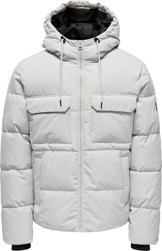 Only & Sons Onselijah Pckt. Hood Jacket Noos - Vapor Blue - XXL