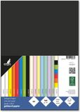Kangaro Papier A4 160 gram Zwart - Pak 50 vel