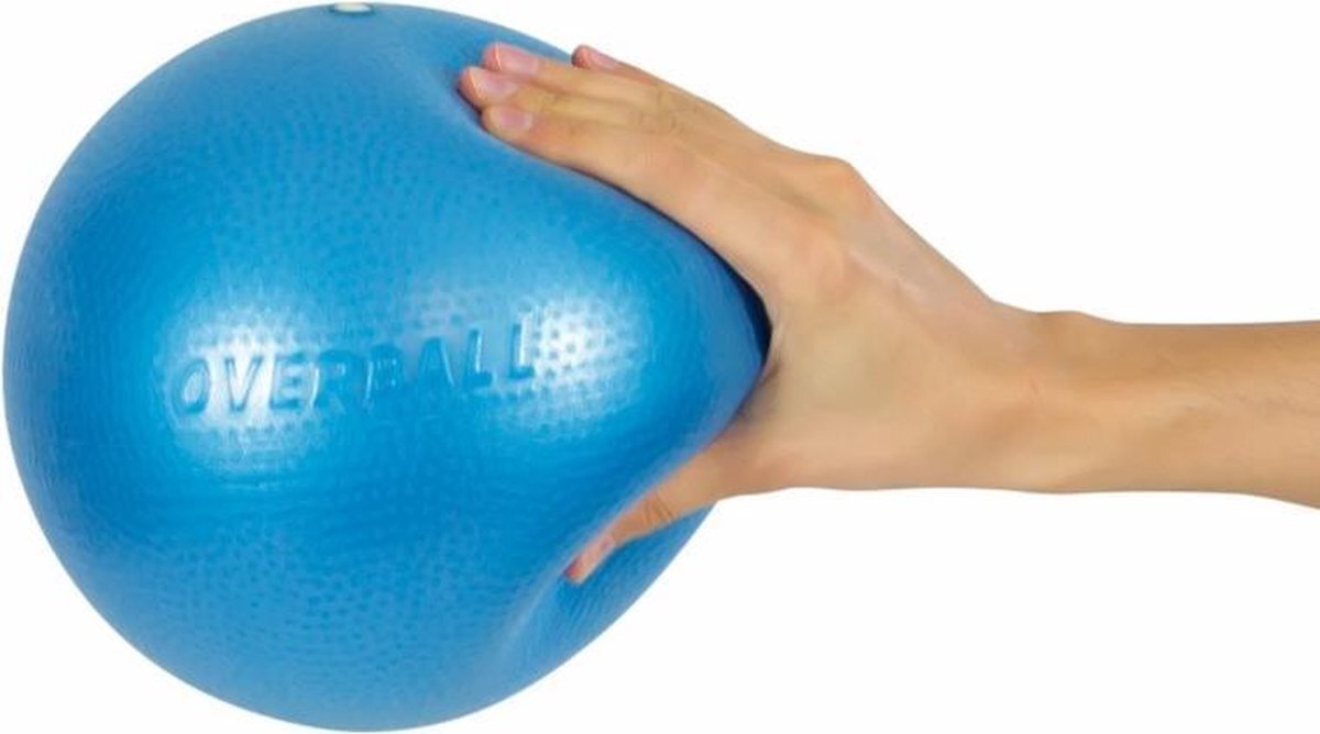 Gymnic (Ledraplastic) Zachte bal | Opblaasbare bal | Over Ball | blauw | 1 Bal