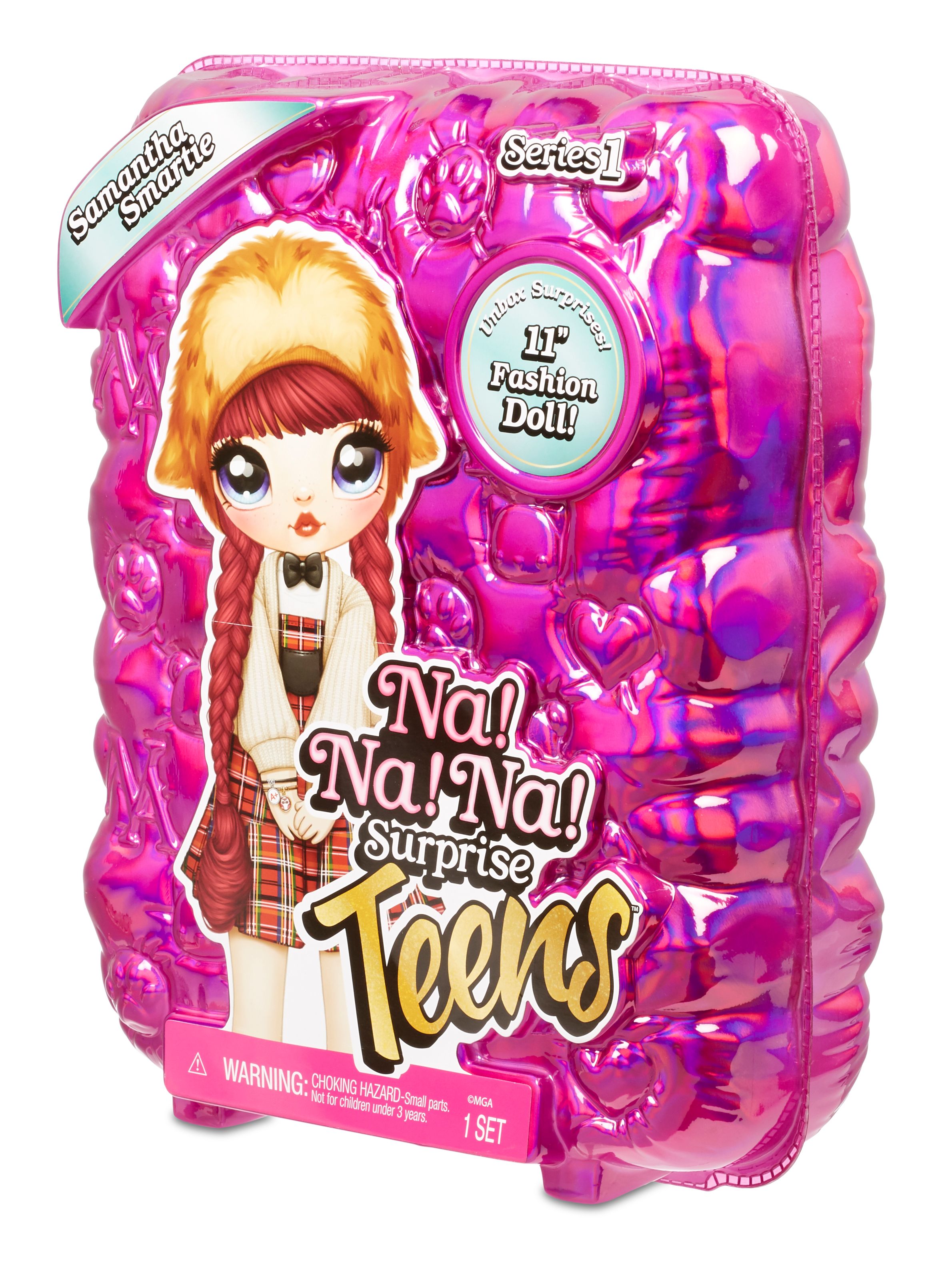Na! Na! Na! Surprise Teens Doll - Samantha Smartie - 28 cm - Meerkleurig