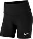 Nike Team Spike Short Tight Dames - Zwart - Maat XS