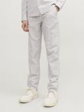 JACK&JONES JPSTKANE JJSUMMER JOGGER SN JNR Jongens Broek Maat 146 Lichtgrijs Katoen/Linnen