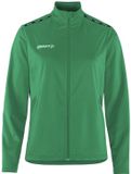 Craft Damesfleecejas Squad GO FZ Jacket W - Team Green - Maat M
