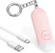 Unyqoos® Alarme personnel portable avec lumière LED pour la sécurité et la protection