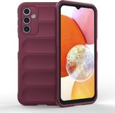 Techsuit Magic Shield Silicone Back Cover for Samsung Galaxy A14 4G/5G - Bordeaux