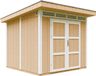 Timbela M903A-HARVEST HONEY - LP SmartSide Tuinhuis op houtbasis - 6 m² - 294x279xH237 cm - met vloer en verf