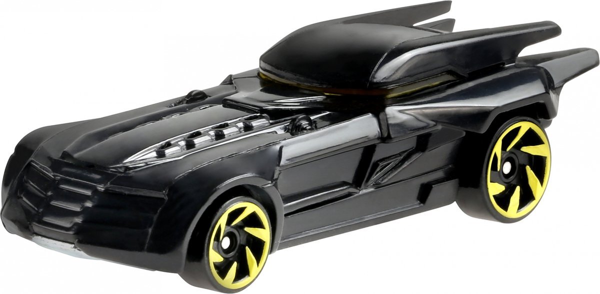 Hot Wheels Speelgoedauto Dc Batmobile 7,5 Cm Staal Zwart/geel