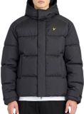 Lyle & Scott Hooded puffer jacket - jet black