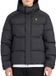 Lyle & Scott Hooded puffer jacket - jet black