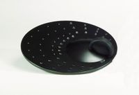 Karl Krüger Spatdeksel, zwart, 31 cm SPO zonder glas