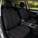 Bremer Sitzbezüge Autostoelhoezen voor Mercedes Vito V-Klasse BJ vanaf 2014 – Stoelhoezen voor bestuurder en passagier in Zwart/Rood