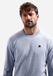 No Excess Timeless Basics Melange trui Blauw L