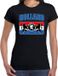 Bellatio Decorations Shoppartners Bv Zwart fan t-shirt voor dames - Holland met een Nederlands wapen - Nederland supporter - EK/ WK shirt / outfit M