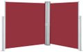 vidaXL Pare-soleil rétractable 170x600 cm rouge