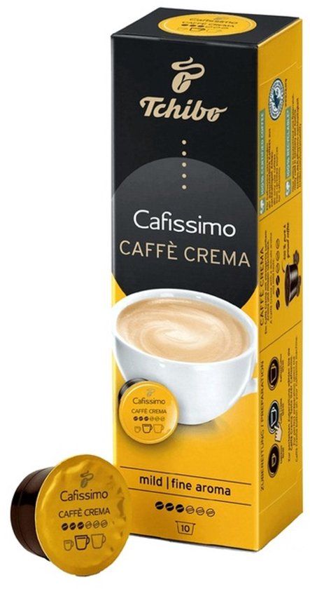 Tchibo Cafissimo Fijne Aroma Koffiecapsules - 10 stuks - 100% Arabica