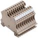 Weidmüller 1020800000 Borne de passage Vis Beige foncé 10 pièce(s) Pièce