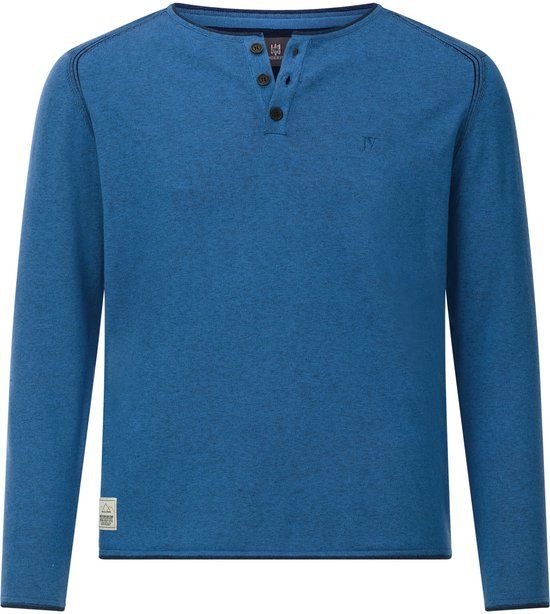 Jan Vanderstorm heren Trui - 68/70 - blauw - Plus Size