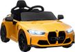 AIYAPLAY Elektrische kinderauto Kunststof, Metaal 108L x 69,5B x 51H cm Geel
