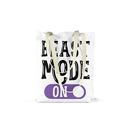 Bonamaison - Herbruikbare Boodschappentas - 100% Katoen - 48x55 cm - Canvas - Turkije