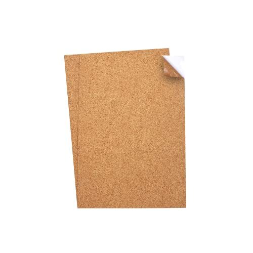 Sodertex Kurkbladeren, zelfklevend, 1 mm, 21 x 29,7 cm, 2 stuks, 1 kleur