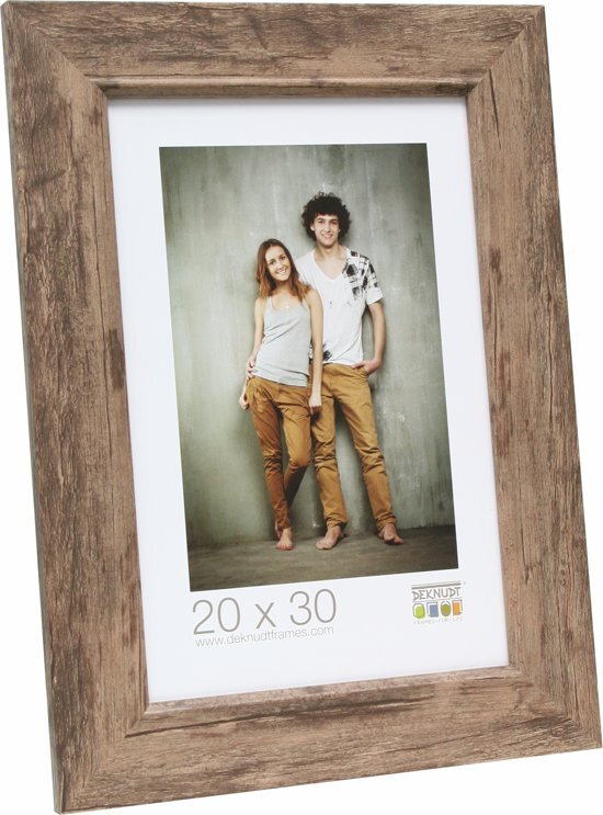 Deknudt Frames Fotokader bruine houtkleur