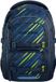 coocazoo schoolrugzak Porter Backpack Fast Lime donkerblauw