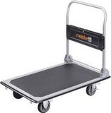 Meister Werkzeuge 8985540 Plateauwagen Inklapbaar, Met opbergvak Staal Laadvermogen (max.): 300 kg