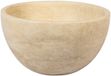 Saniclass Travertine Waskom - 21x21x12cm - rond - natuursteen - Travertine